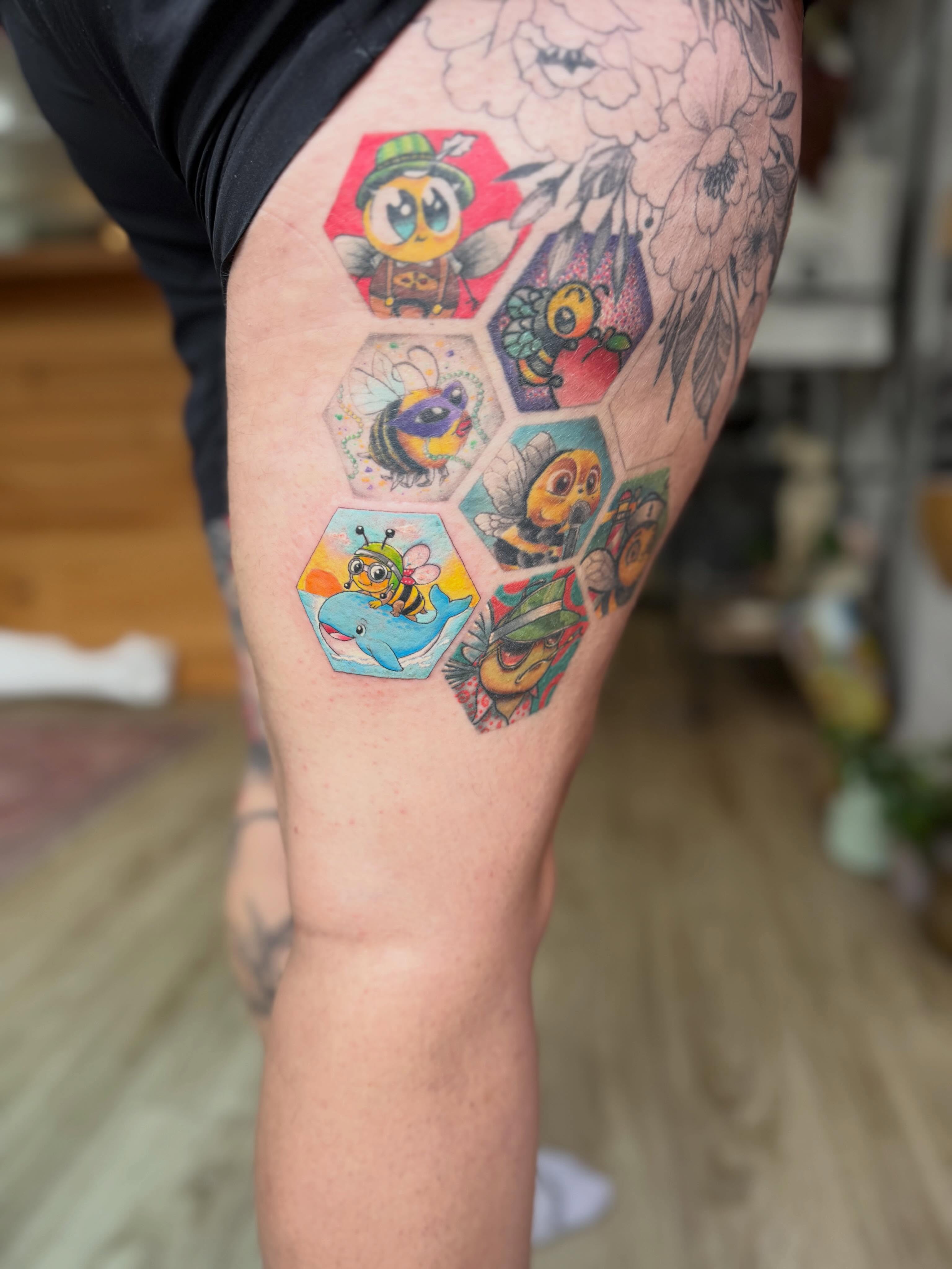 African Gangster Tattoo Art