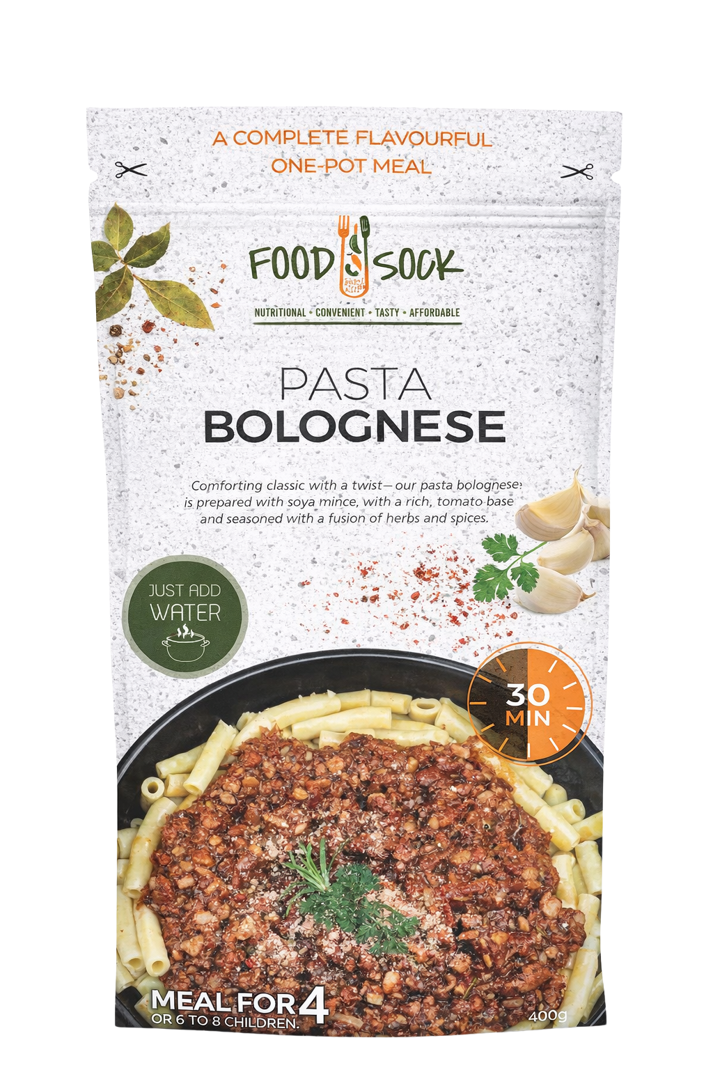 Pasta Bolognese Food Sock