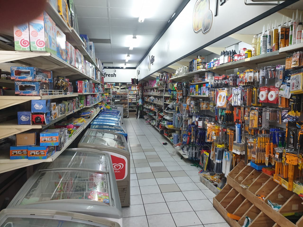 Grocery aisles