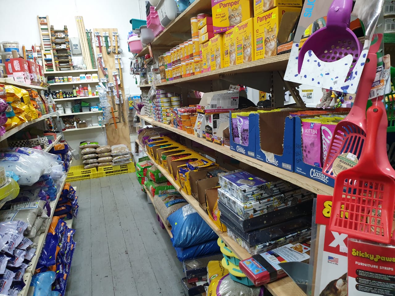 Pet store interior display