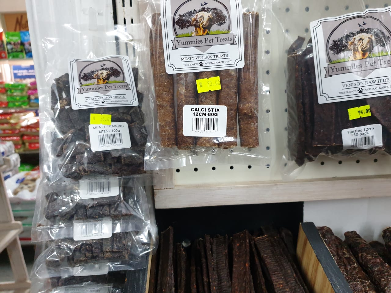 Pet store products