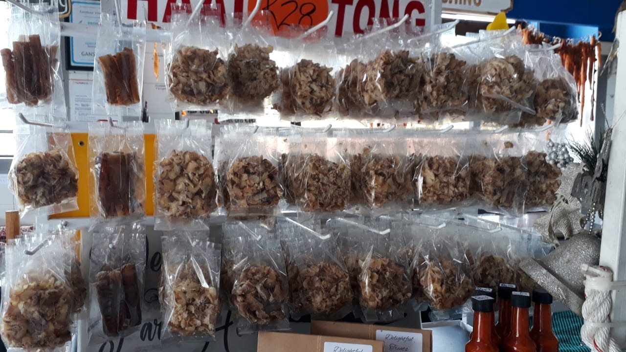 Fresh fish and bait