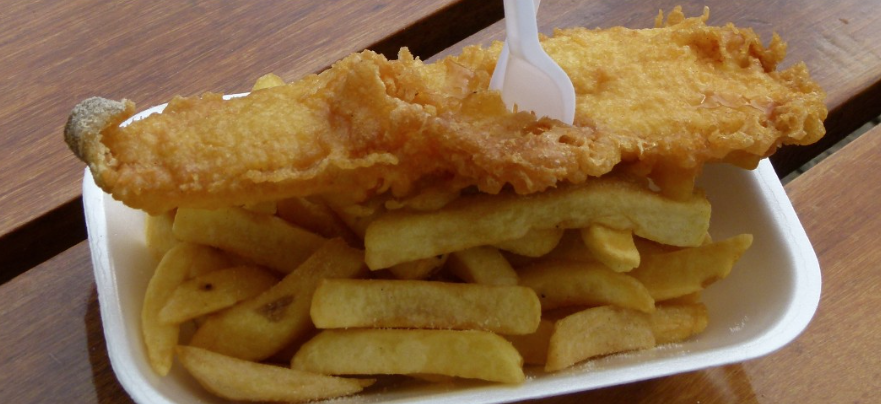 Snoek and chips
