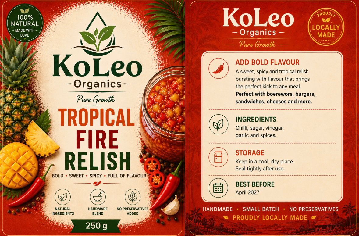 Tropical fire relish